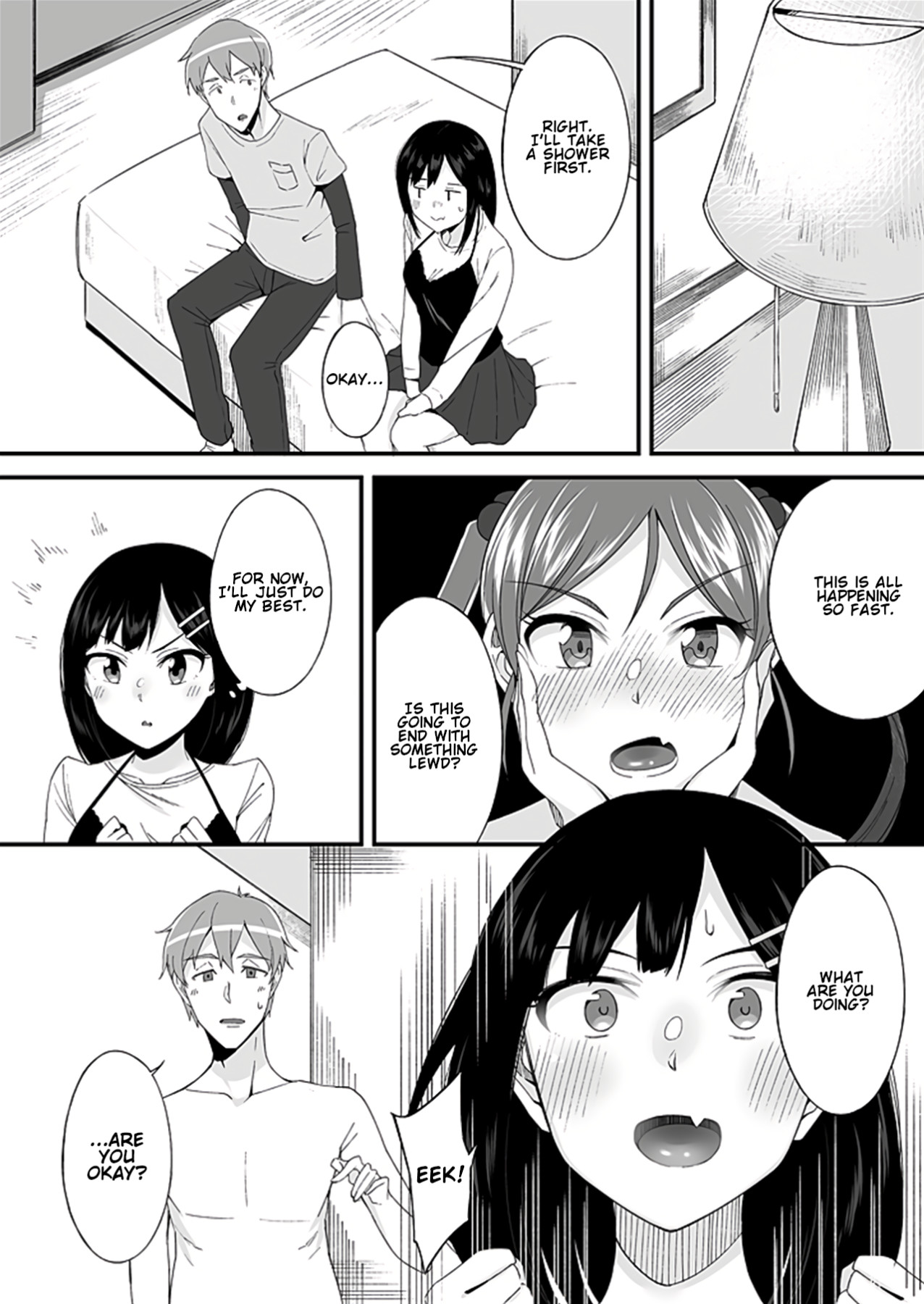 Hentai Manga Comic-Which Feels Better? Your Girlfriend In Your Little Sister's Body or Your Little Sister In Your Girlfriend's Body?-Read-16